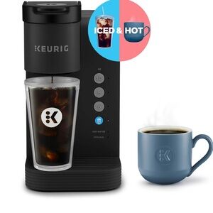 Keurig Black and Blue Coffee Maker